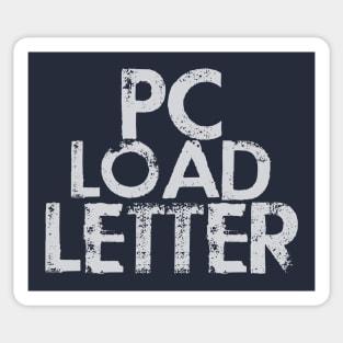 PC Load Letter Sticker